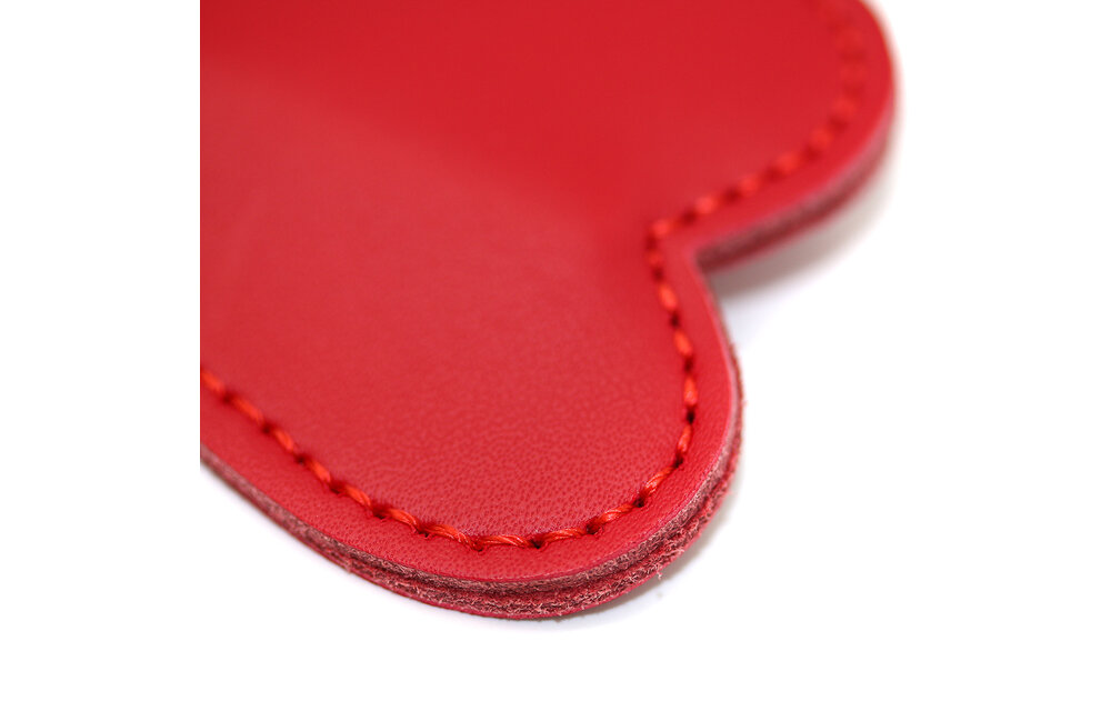 Heart-shaped Whip Luxury Leather & Steel | Perfect Lover