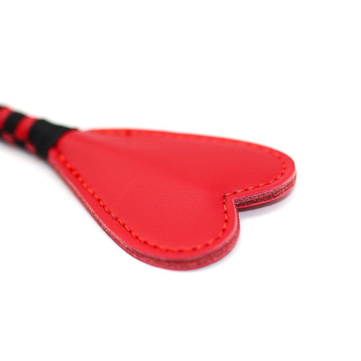 Heart-shaped Whip Luxury Leather & Steel | Perfect Lover