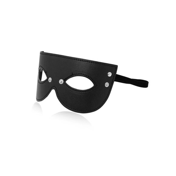 Black PU Leather Eye Mask | Mysterious & Stylish | Perfect Lover