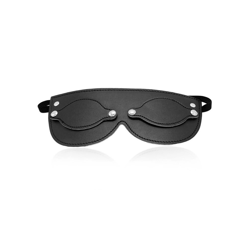 Black PU Leather Eye Mask | Mysterious & Stylish | Perfect Lover