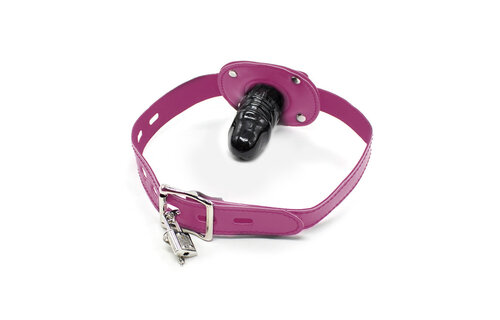 Penis Mondknevel Kort Roze | Comfortabel & Veilig Pu-Leer