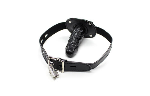 Penis Gag PU Leather With Lockable Buckle | Perfect Lover