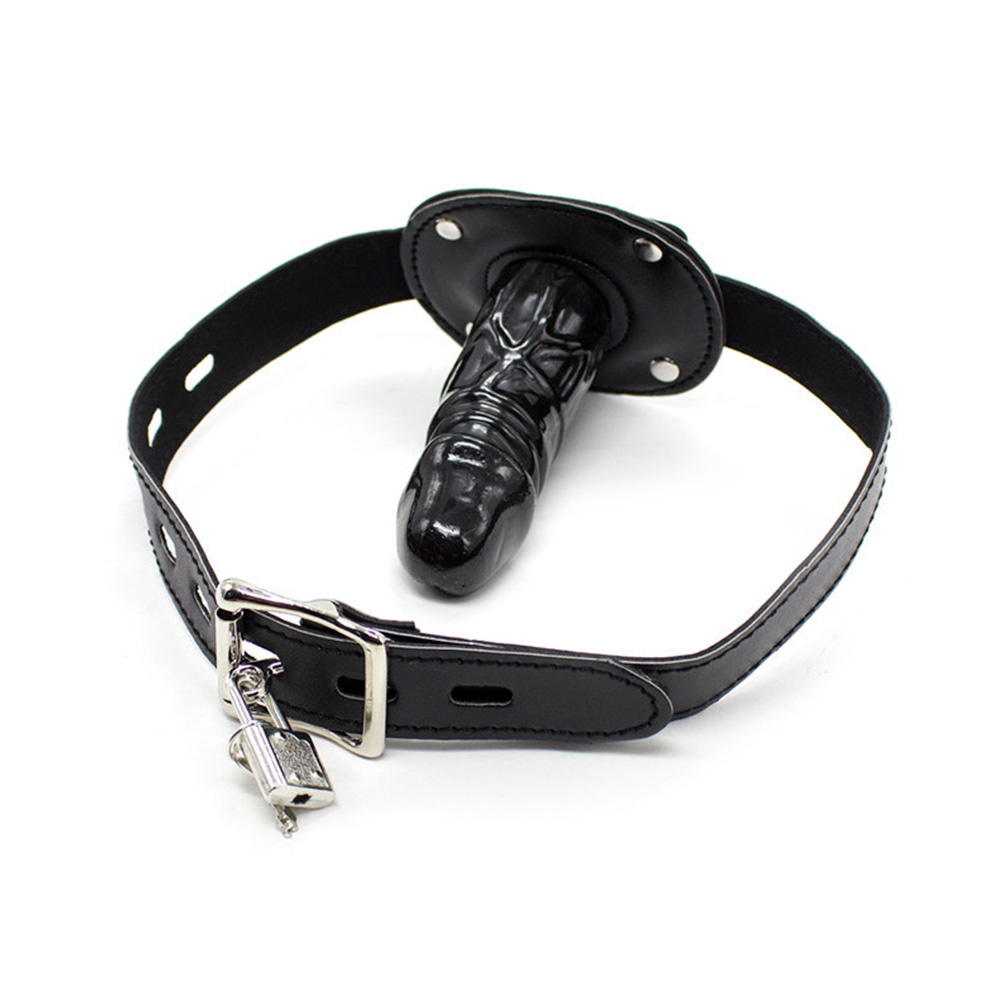 Penis Gag PU Leather With Lockable Buckle | Perfect Lover