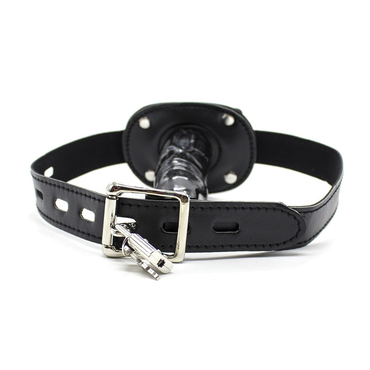 Penis Gag PU Leather With Lockable Buckle | Perfect Lover