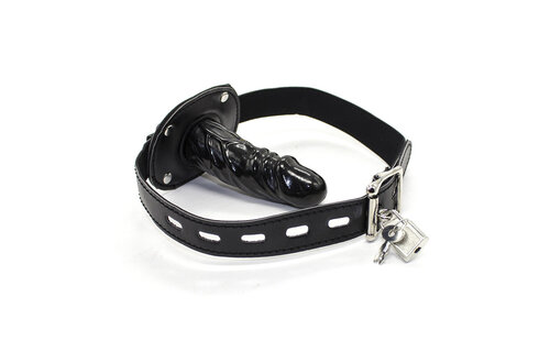 Penis Gag PU Leather With Lockable Buckle | Perfect Lover