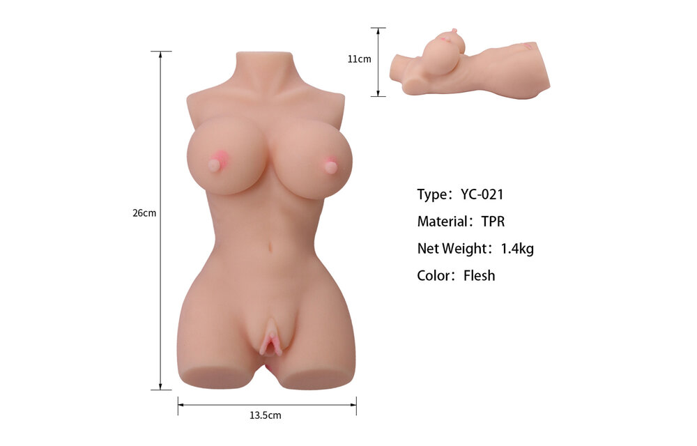 Masturbator Tiny Body Double Hole (S) – Realistisches Vergnügen