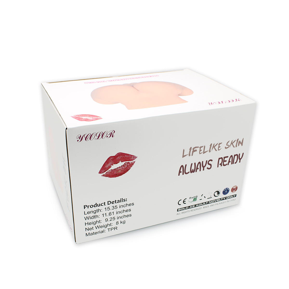 Männlicher Masturbator Large Ass & Cock – Realistisches Vergnügen