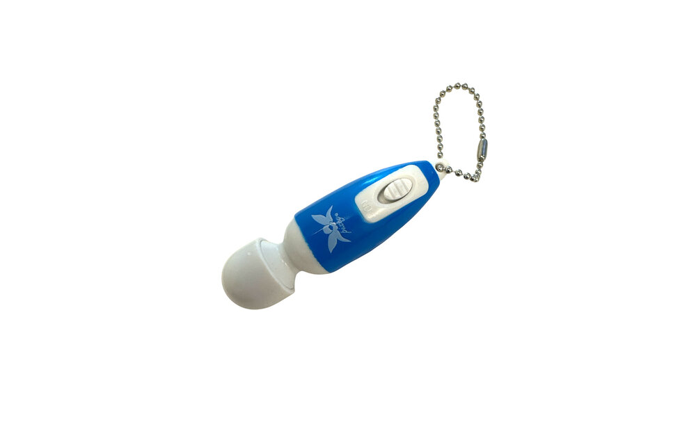 Mini Pixey Sleutelhanger Blauw – Stijlvol & Praktisch 7 cm