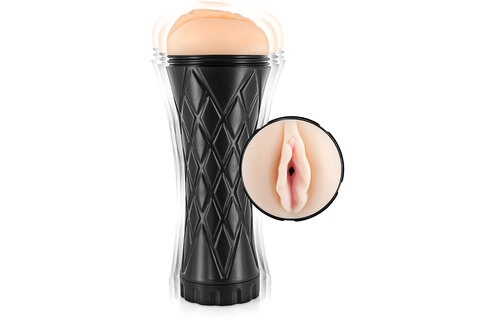 Real Cup Vibrierender Masturbator Vagina – Ultimatives Vergnügen!