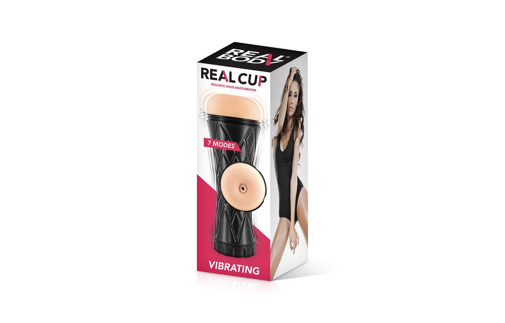 Real Cup Vibrerende Masturbator Anus – Ultiem Plezier & Genot
