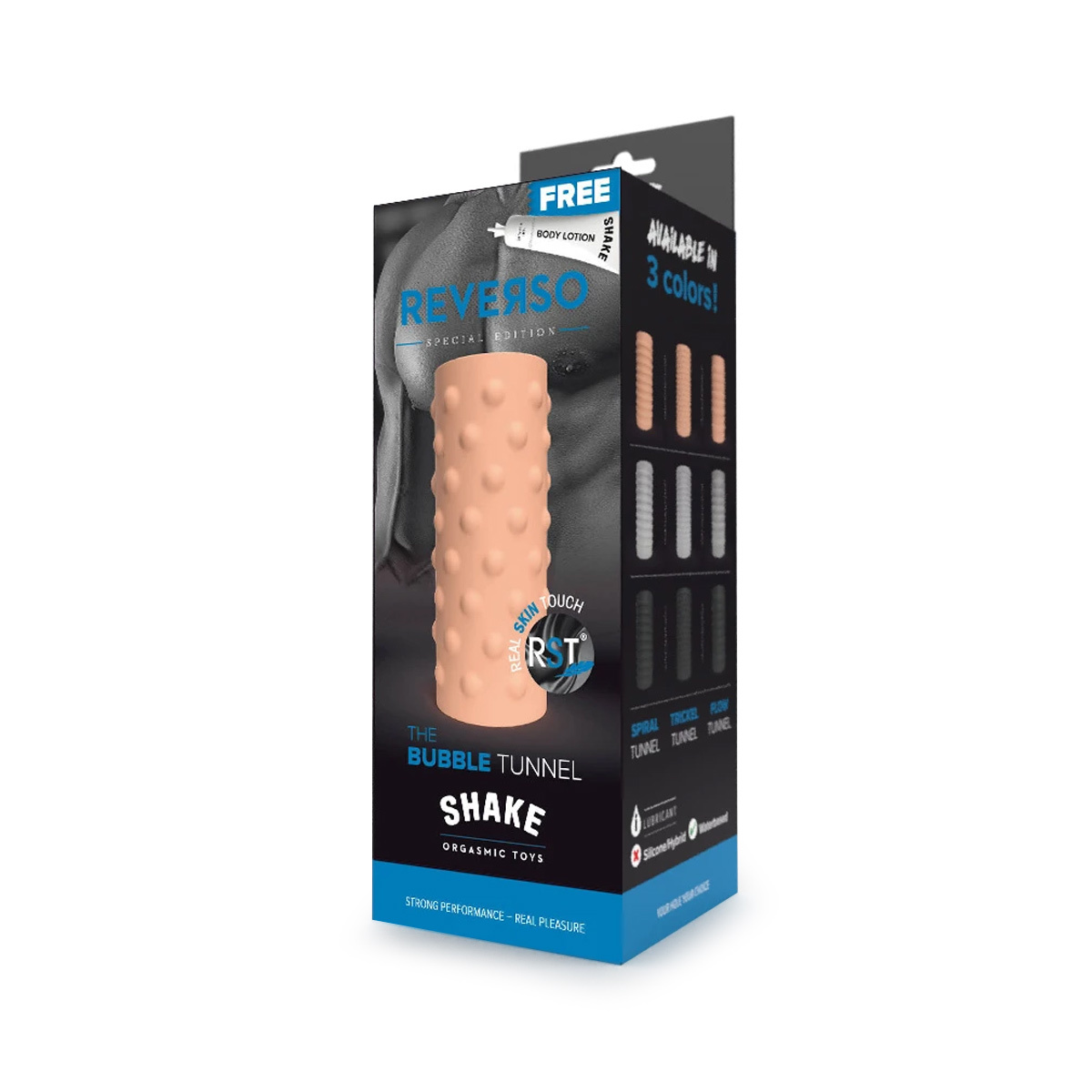 Bubble Masturbator Flesh | Wendbare Hülle & bequem