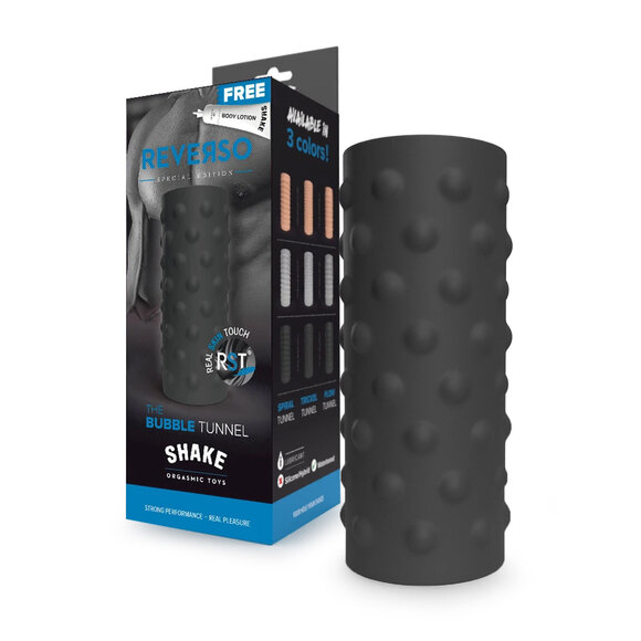 Der Bubble Masturbator Black – Wendbare Sensation & Komfort