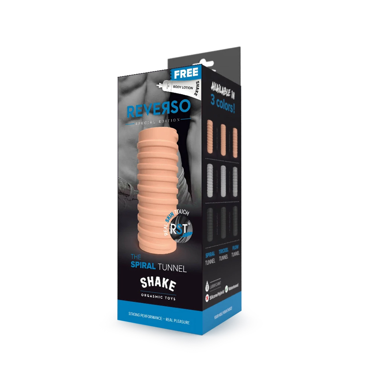 Spiral Masturbator Flesh – Wendbare Hülle für intensives Vergnügen