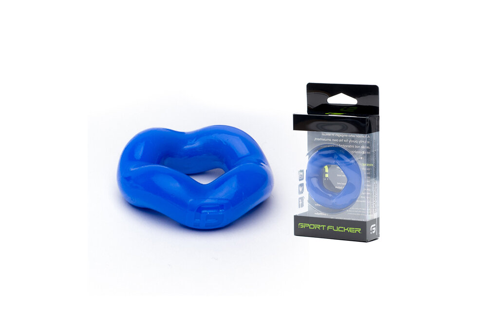 Blauer Revolution Ring – Verstellbarer Cockring & Ballstretcher