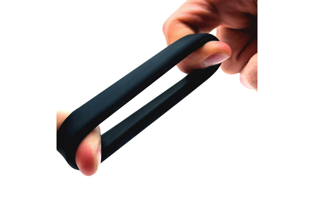 Black Nutt Job Set – Ultraweiche Silikon-Penisringe in Schwarz