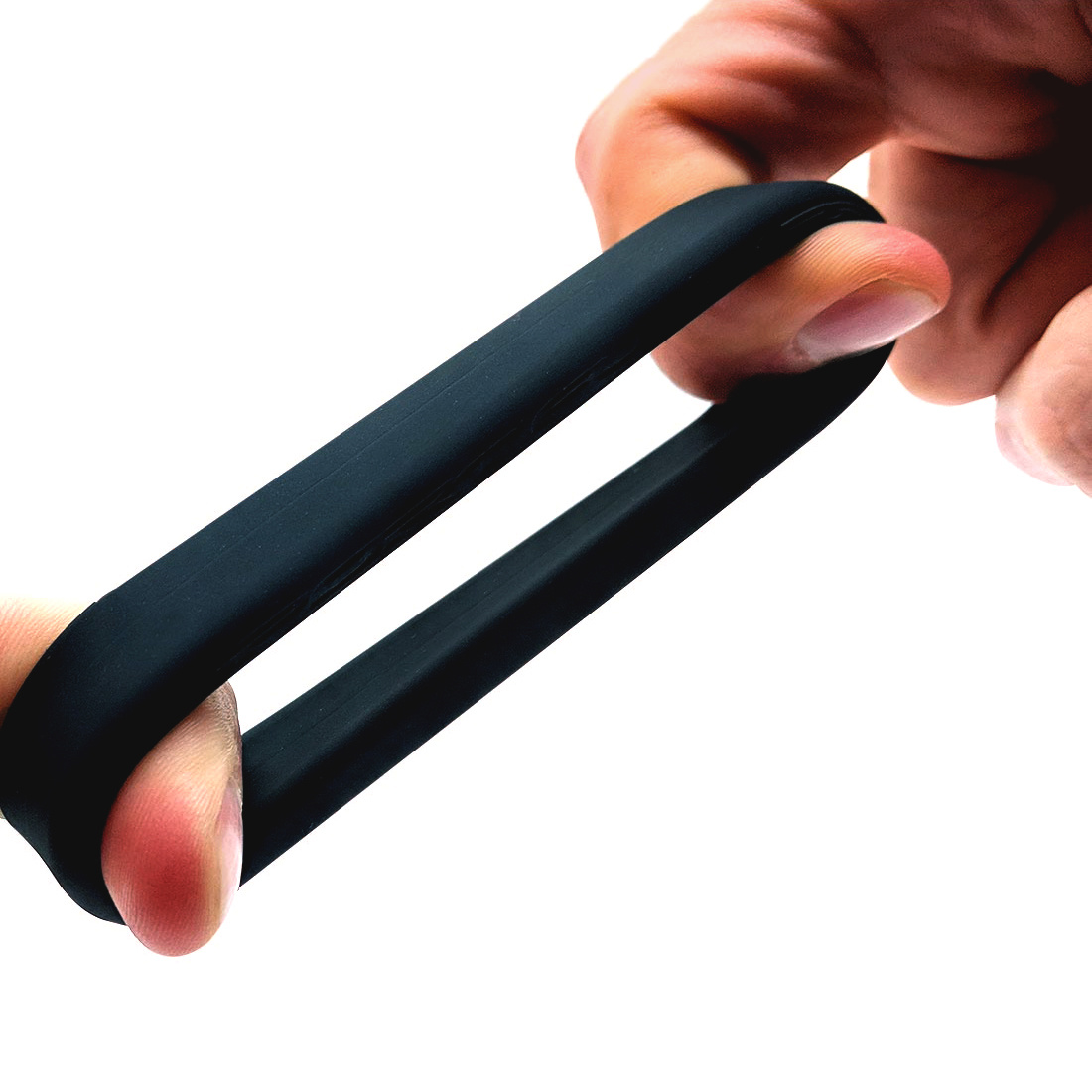 Black Nutt Job Set – Ultraweiche Silikon-Penisringe in Schwarz