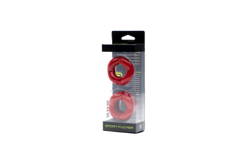 Revolution Ring Combo Set Red | Comfort & Power Cock Ring