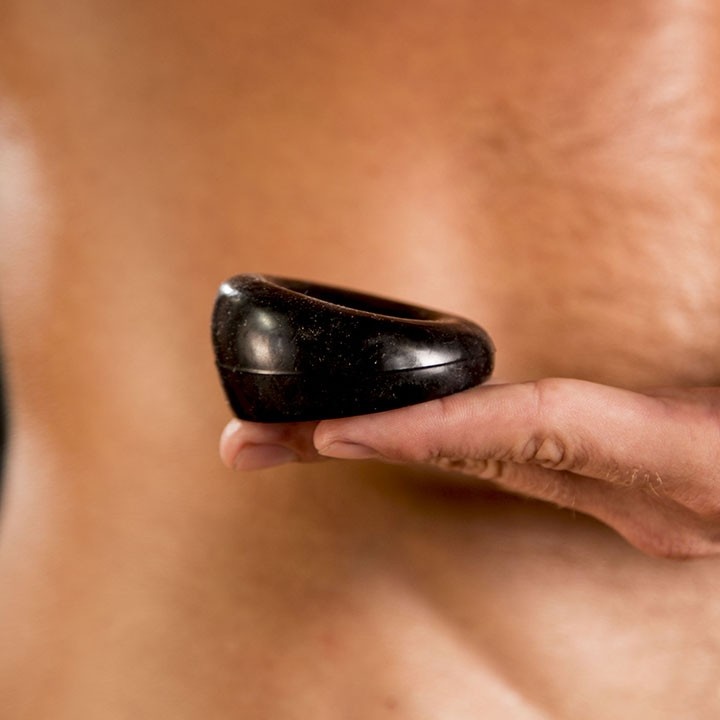 Powerstroke Black Cock Ring – Shiny, Stylish & Sensual