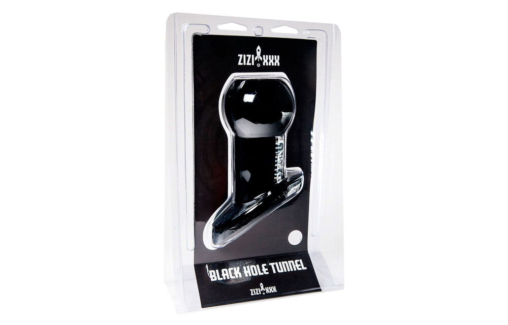 ZiZi Black Hole Tunnel Small 5.5 cm Black – Flexible TPR
