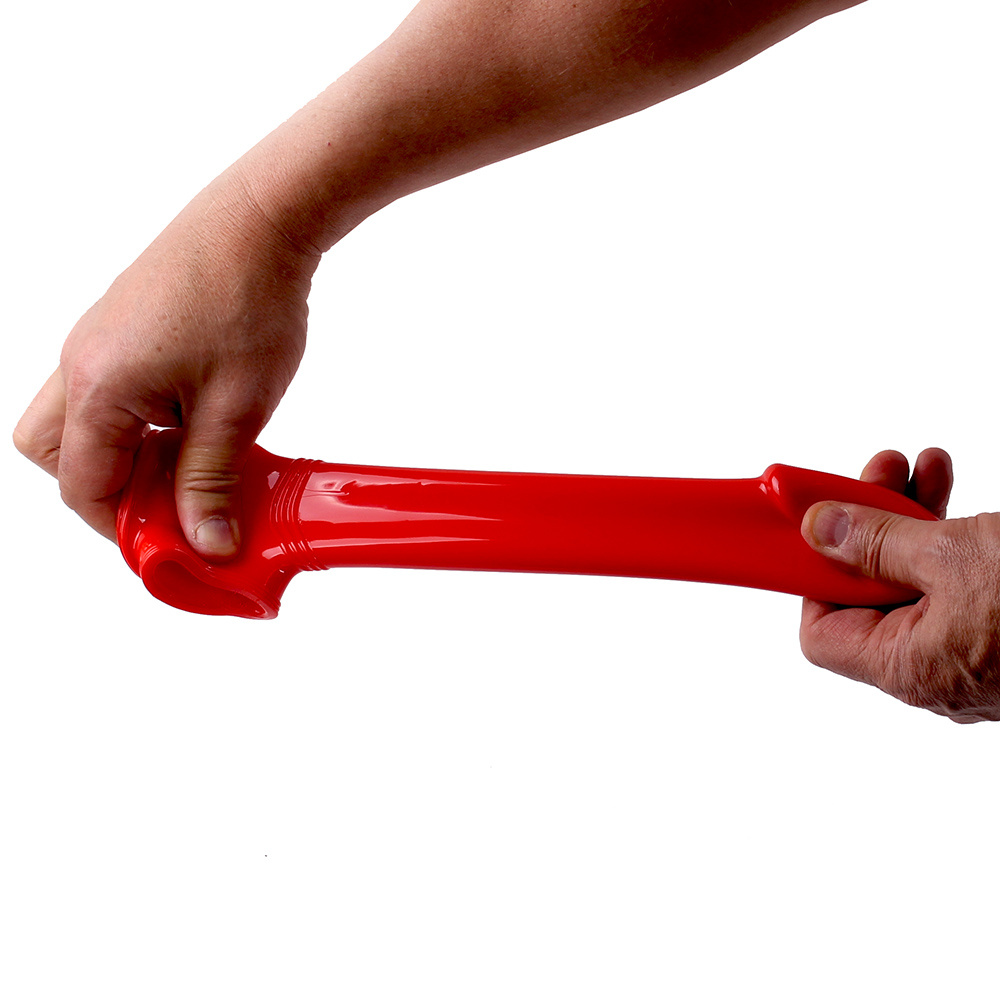 Megamen Cocksling 19 cm | Extra Länge & Volumen ZiZi Rot