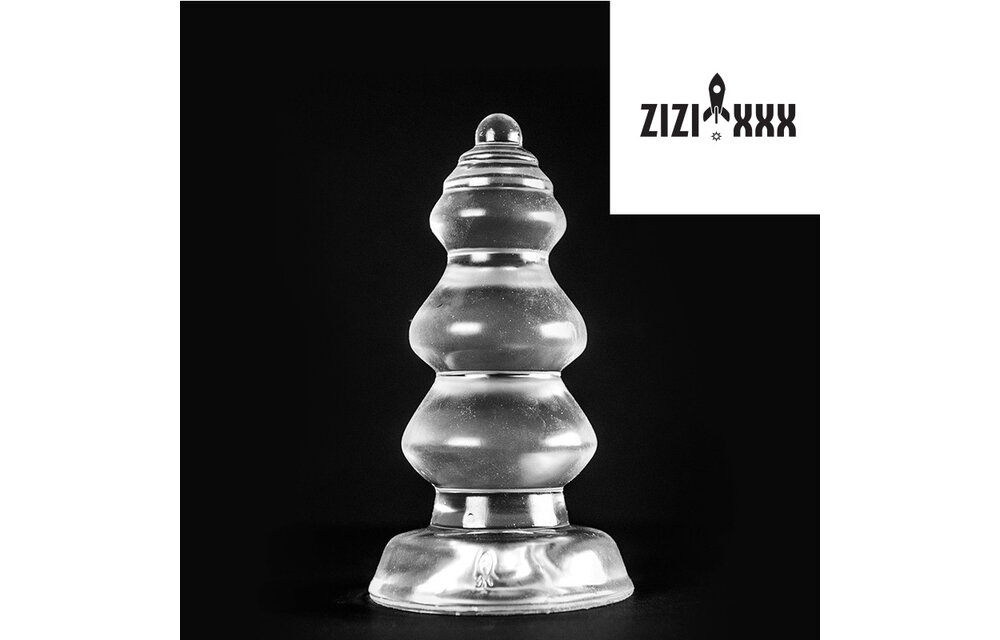 ZiZi Chikubi Clear 12 cm - Veilig Intens Anale Plug Genot