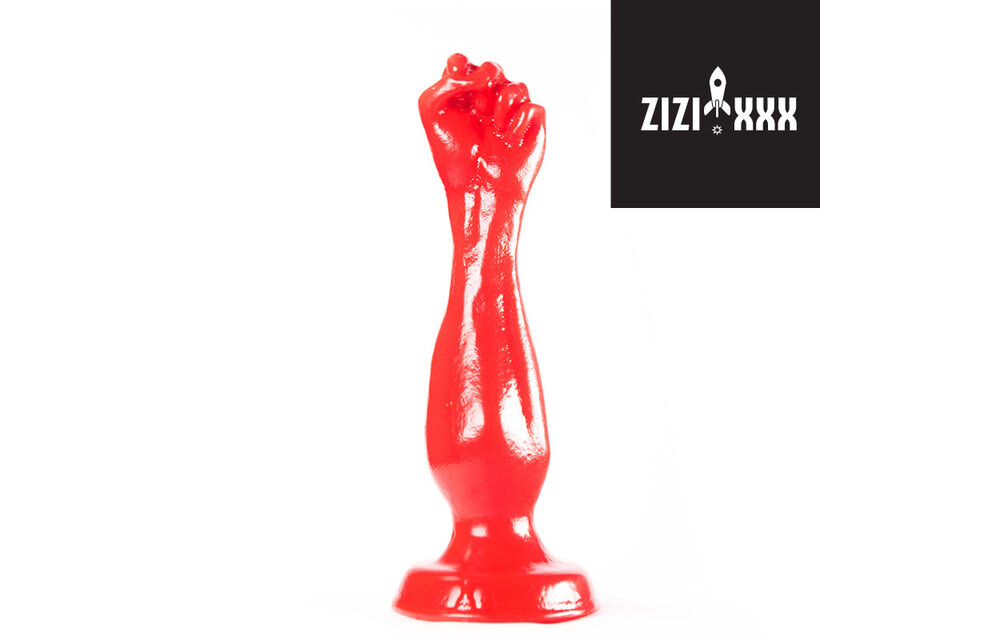 ZiZi One Fist Rot 17 cm – Sicheres & leistungsstarkes Anal-Spielzeug