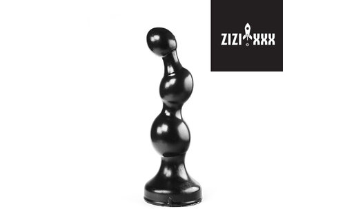 ZiZi Bolls Black 19 cm – Butt plug with 3 playful balls