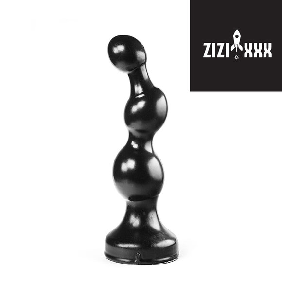 ZiZi Bolls Zwart 19 cm – Buttplug met 3 Speelse Bollen