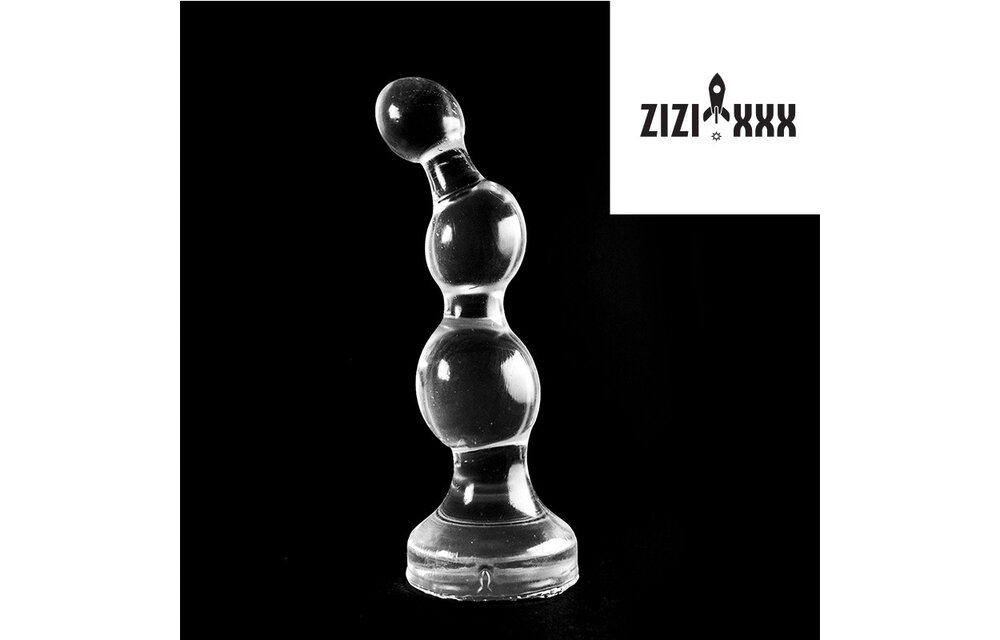 ZiZi Bolls Clear 19 cm – Buttplug met Golvende Sensatie