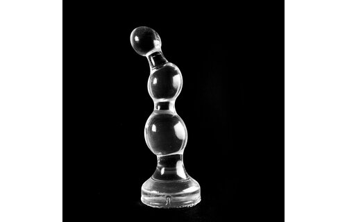 ZiZi Bolls Clear 19 cm – Buttplug met Golvende Sensatie
