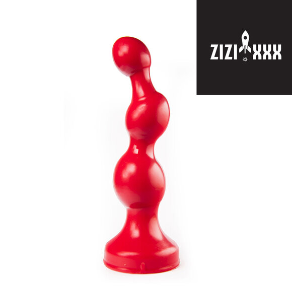 ZiZi Bolls Red 19 cm – Playful Butt Plug with 3 Balls