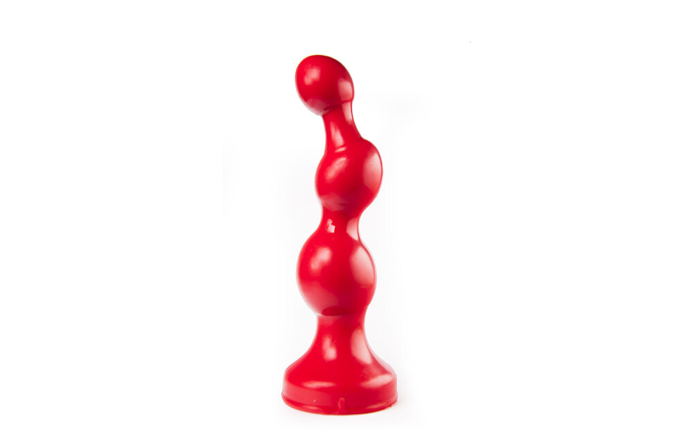 ZiZi Bolls Rood 19 cm – Speelse Buttplug met 3 Bollen