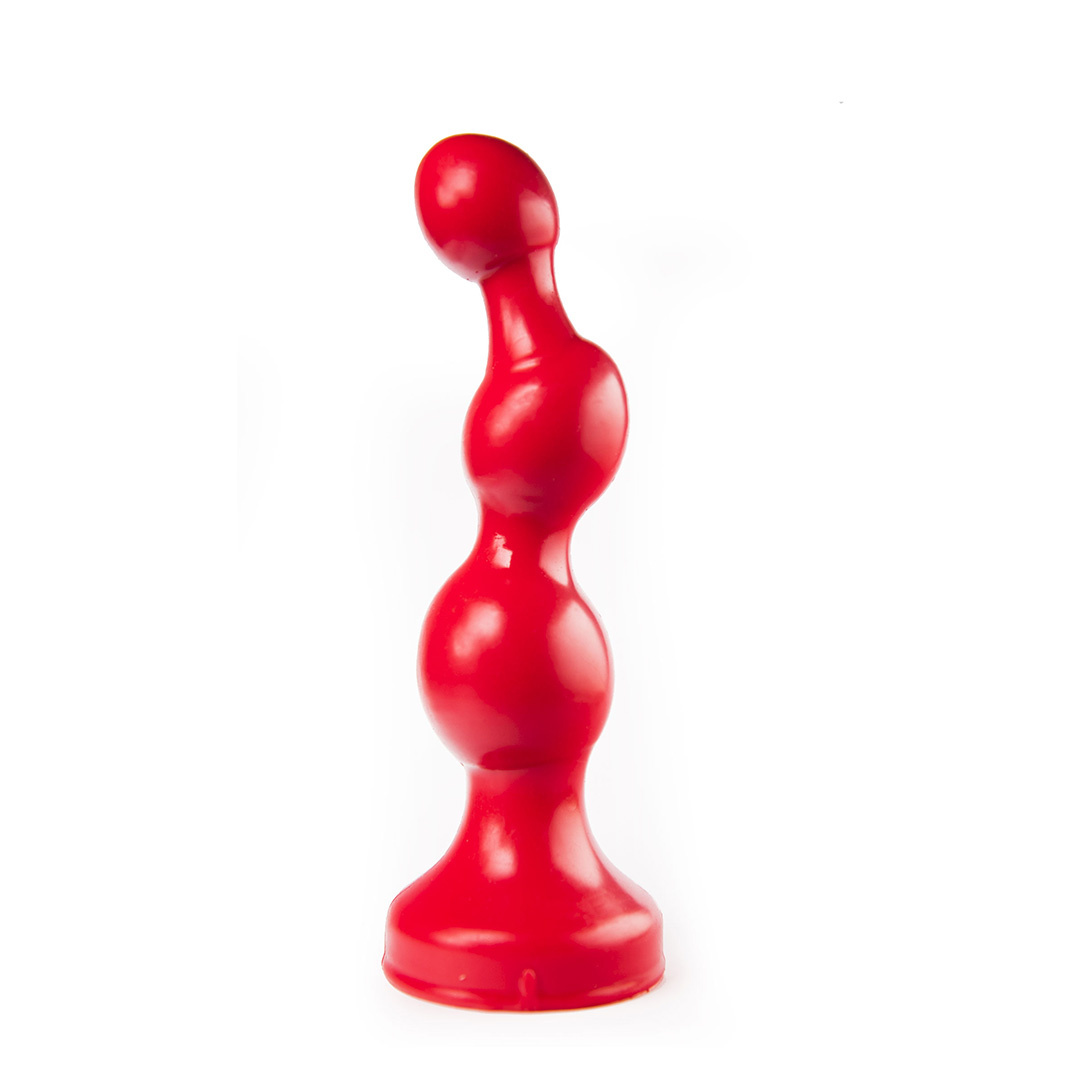 ZiZi Bolls Red 19 cm – Playful Butt Plug with 3 Balls