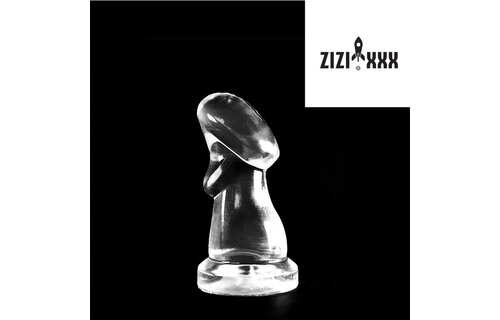 ZiZi Gosma Clear 13.5 cm – Artistic Transparent TPR Plug