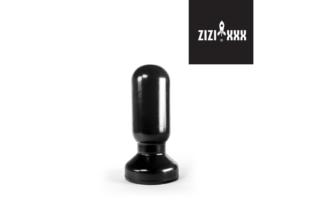 ZiZi Krani Zwart 13 cm – Stevige, Veilig & Comfortabele TPR Plug