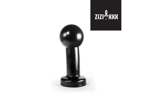 ZiZi Megani Butt Plug 14.5 cm Black – Firm & Safe TPR