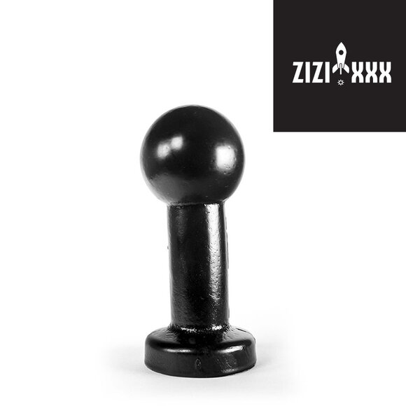 ZiZi Megani Butt Plug 14.5 cm Black – Firm & Safe TPR