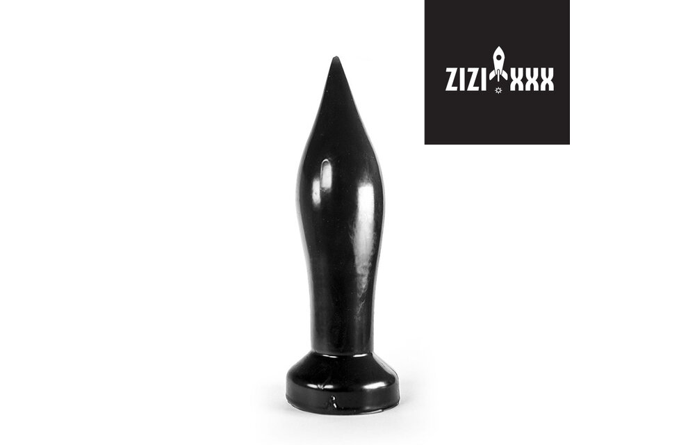 ZiZi Nuuro Schwarz 18 cm – Eleganter, sicherer Buttplug aus TPR
