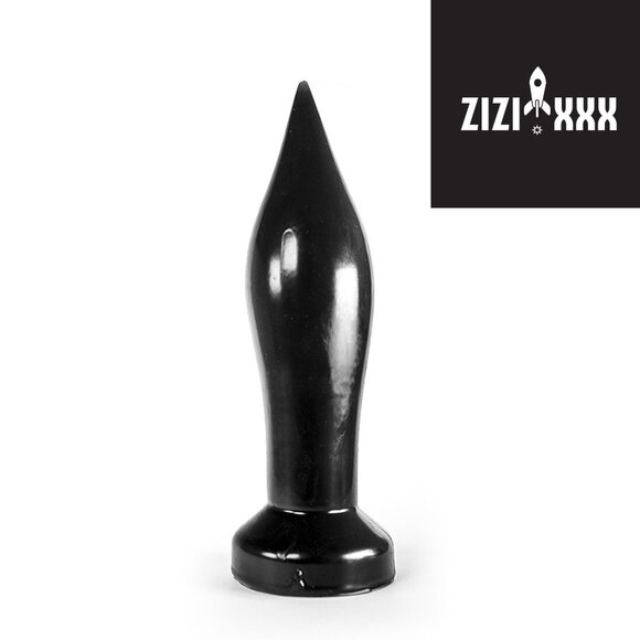 ZiZi Nuuro Black 18 cm – Elegant, Safe Butt Plug TPR