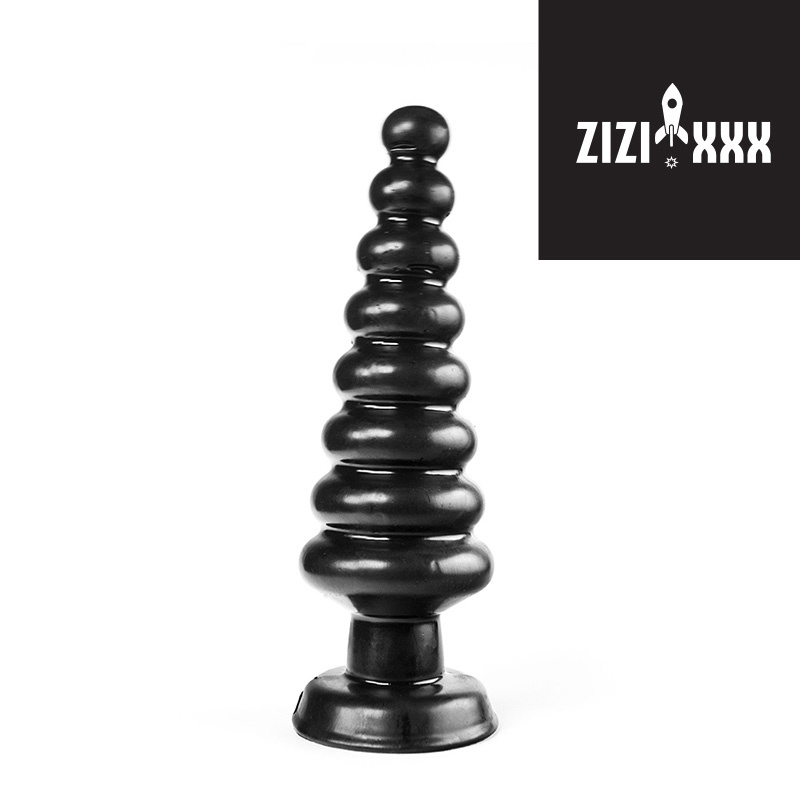 ZiZi Teammate Schwarz 18 cm – Buttplug mit 8 Positionen & Saugnapf