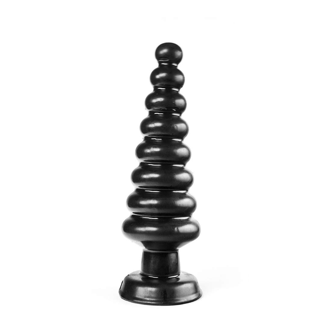 ZiZi Teammate Black 18 cm – Butt plug with 8 settings & suction cup