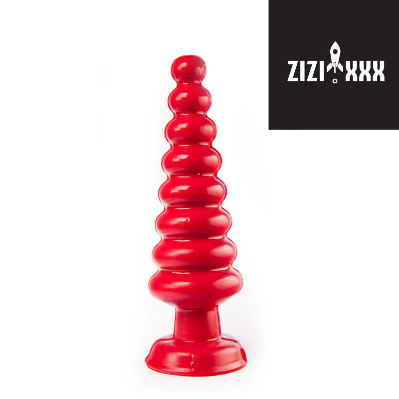 ZiZi Teammate Rood Buttplug 20 cm – 8 Verdikkingen & Zuignap