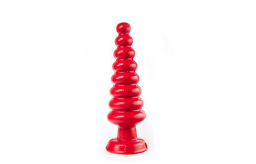 ZiZi Teammate Rood Buttplug 20 cm – 8 Verdikkingen & Zuignap
