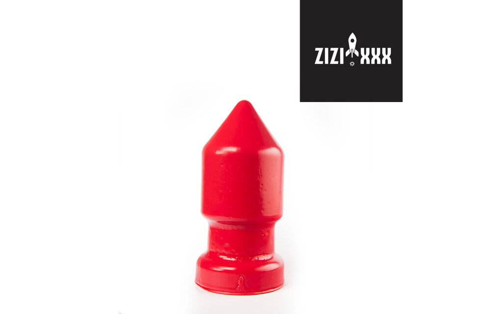 ZiZi Frotsju Rot 13 cm – Kraftvolle TPR-Plug-Stimulation
