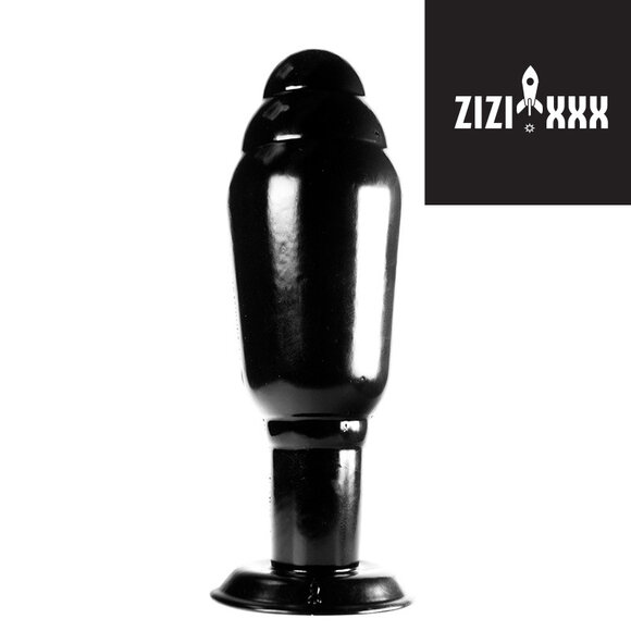 ZiZi Malemute Black 18 cm – Triple Anal Pleasure Plug