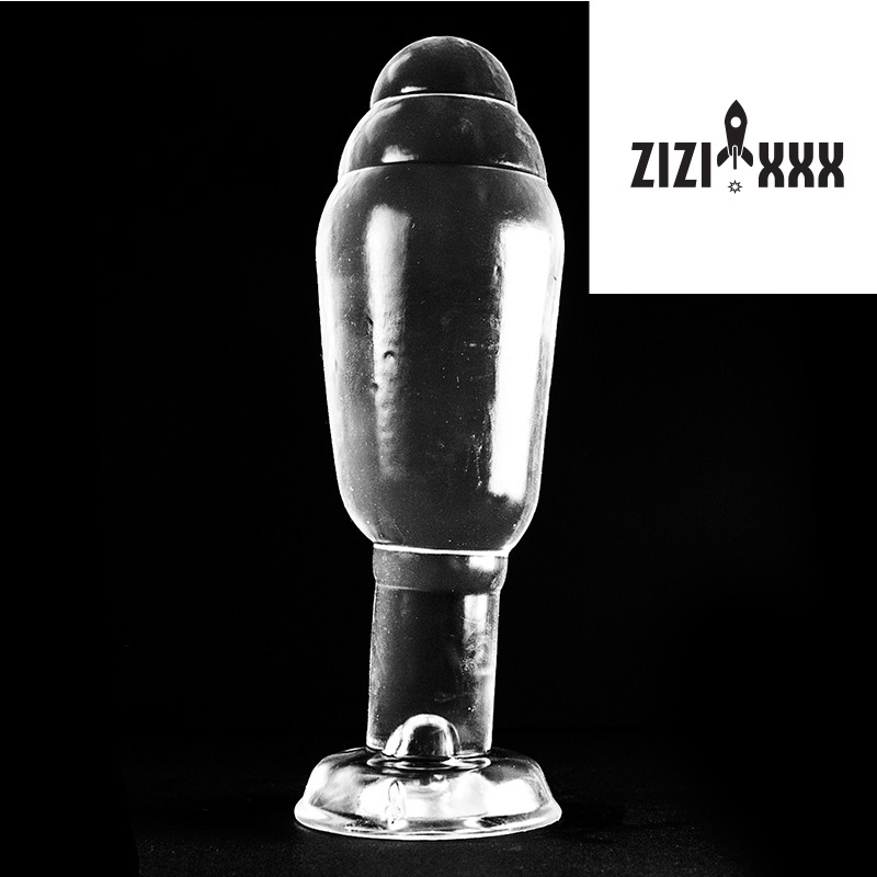 ZiZi Malemute Clear 18 cm - Safe & Strong Triple Pleasure