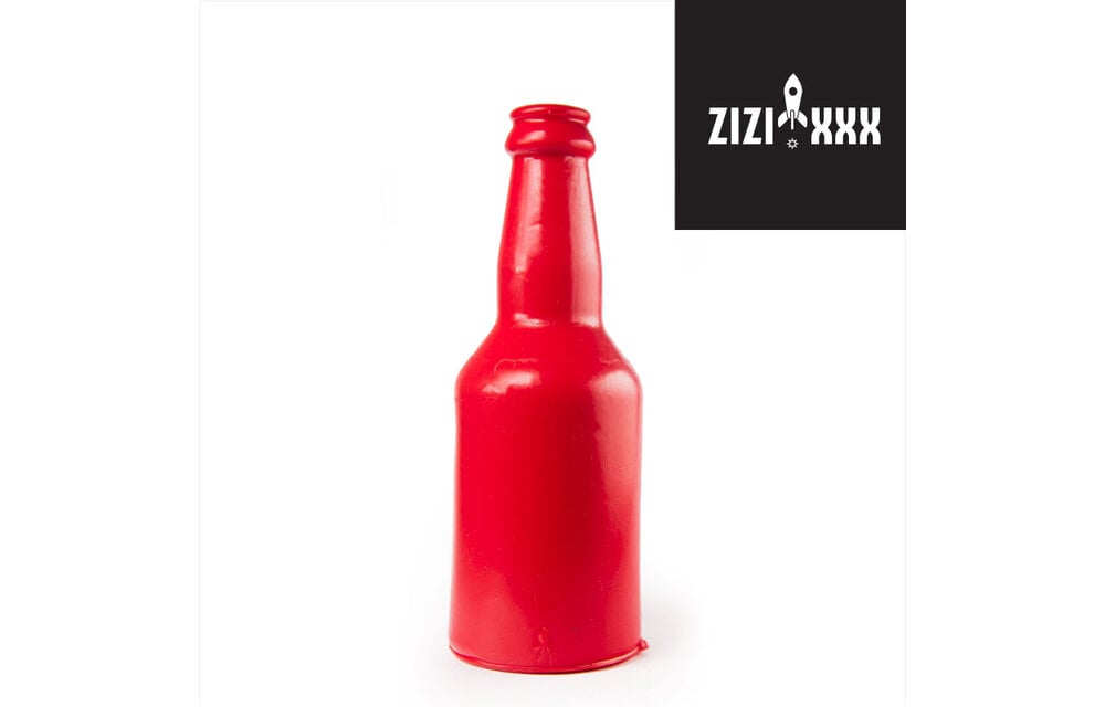 Zizi Bottle Red 19 cm – Flexible Anal Plug made of TPR