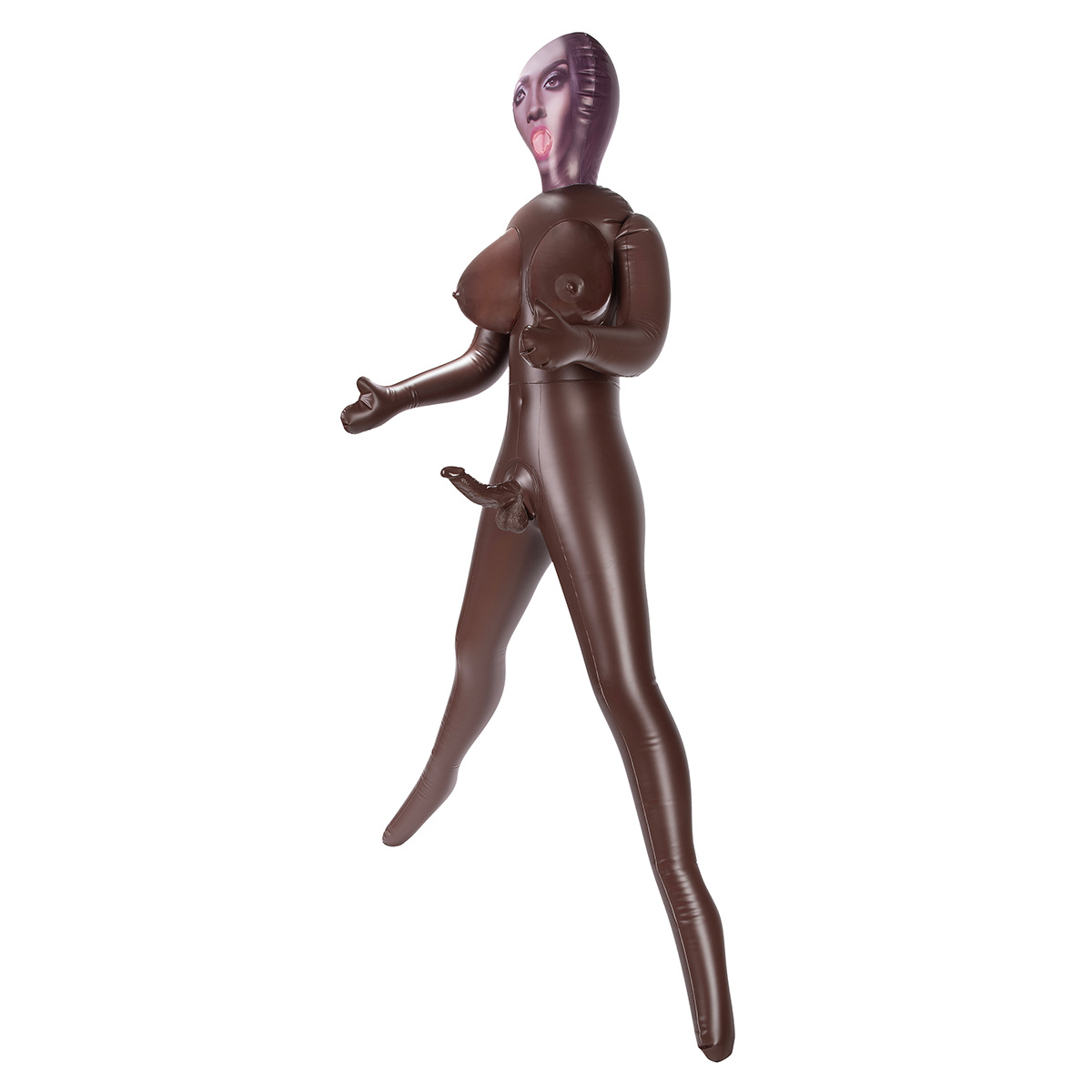 Eager Bae – Unique Transsexual Inflatable Doll 1.5m Brown Skin