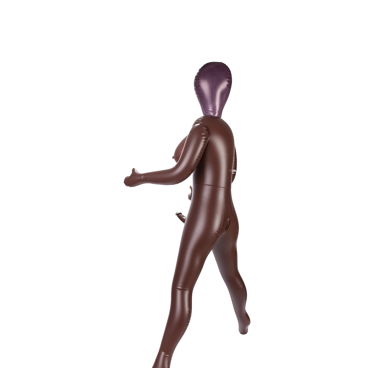 Eager Bae – Unieke Transseksuele Opblaaspop 1,5m Bruine Huid