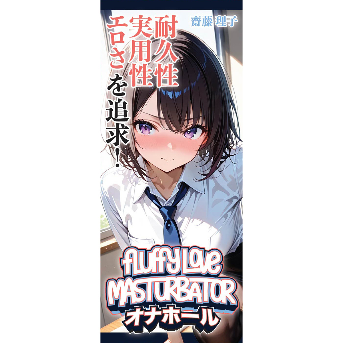 Fluffy Love Masturbator 033A | Kompaktes & weiches TPE-Design